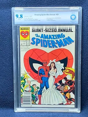 Buy Amazing Spider-Man Annual #21 Vol 1 Comic Book - CBCS 9.8 • 243.28£