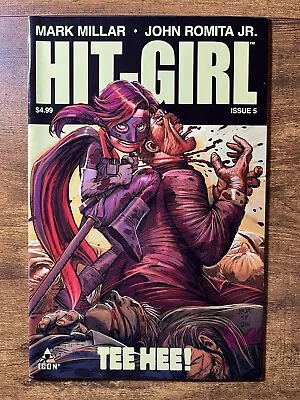 Buy Hit-girl 5 John Romita Jr Cover Mark Miller Story Marvel Comics 2013 • 2.33£
