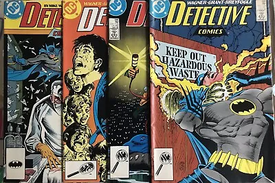 Buy Detective Comics No’s 579, 584, 586, 588 VF Great Batman Bundle Deal 1987-1988 • 19.99£