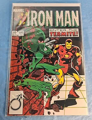 Buy Marvel Comics 1984 Iron Man #189 Comic Book. • 3.95£