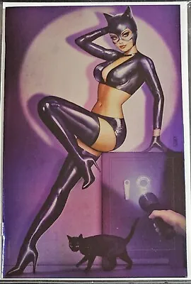 Buy Catwoman #47  Szerdy Exclusive Foil Virgin Variant Dc Comics Nm Harley Batman • 18.09£