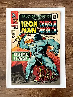 Buy Tales Of Suspense # 77 VF Marvel Comic Book Captain America Iron Man 8 J837 • 221.63£