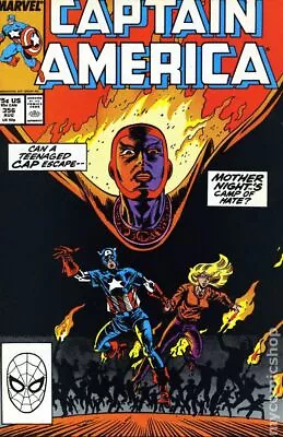 Buy Captain America #356 VF 1989 Stock Image • 7.52£