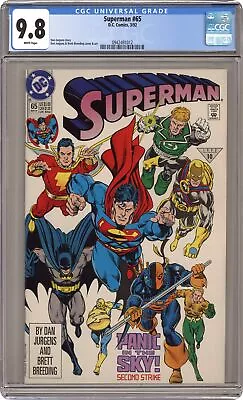 Buy Superman #65 CGC 9.8 1992 0942491012 • 61.56£