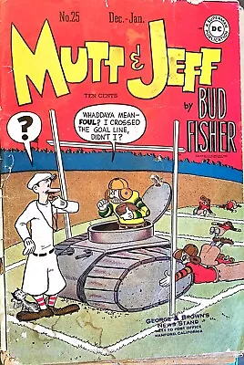 Buy Mutt And Jeff #25 (1946) - Very Good/Fine (5.0) • 31.98£