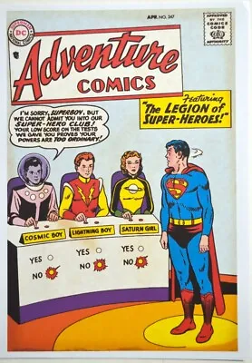 Buy ADVENTURE COMICS #247 COVER Art Print DC NOT A COMIC Legion • 15.17£