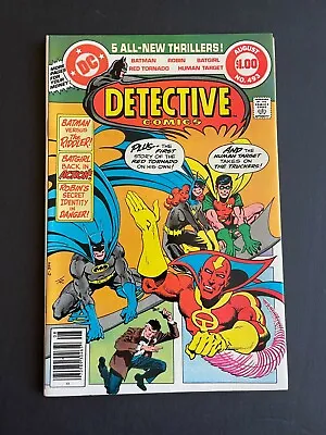 Buy  Detective Comics #493 - 1st Appearance Of The Swashbuckler (DC, 1980) VF- • 10.64£