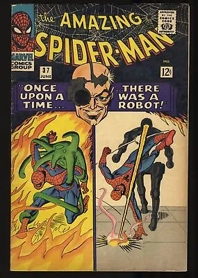 Buy Amazing Spider-Man #37 FN 6.0 1st Norman Osborne! Stan Lee! Marvel 1966 • 97.76£