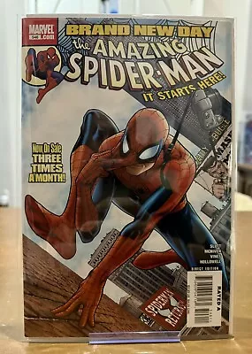 Buy Amazing Spider-Man #546 1st Appearance Mr. Negative (Marvel Comics 2008) NM • 7.99£