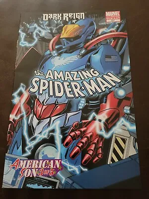 Buy Amazing Spider-Man #597 NM- 2nd Print Variant Dark Reign HTF Marvel Comics 2009 • 18.38£