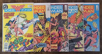 Buy Wonder Woman #312, 316, 318, 320, 321 DC Comics 1983 • 31.62£
