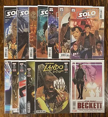 Buy Marvel Comics Star Wars Solo Movie #1 - #7, Lando Double Or Nothing #1 - #5, • 39.79£