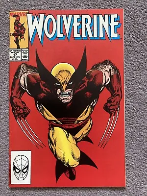 Buy Marvel WOLVERINE Comic # 17 Iconic Cover 1989 • 30£