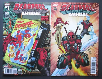 Buy Deadpool Annual #1 (Cover A) / Deadpool Annual #1 (Ron Lim Cover Variant) 2016 • 7.75£