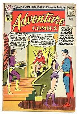 Buy Adventure Comics 282 Superboy 5th App Legion! ORIGIN + 1st STARBOY! 1961 DC N710 • 60.03£