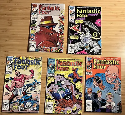 Buy Marvel Comics: Fantastic Four Issues #296, 297, 298, 299, 300 From 1980s • 12.99£