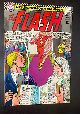 Buy FLASH #165 (DC Comics 1966) -- Silver Age Reverse / Dr ZOOM -- FN+ • 47.96£