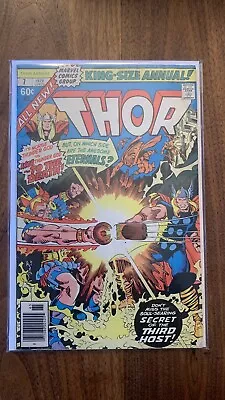 Buy Thor Annual #7 1978 Thor Meets The Eternals • 7.92£