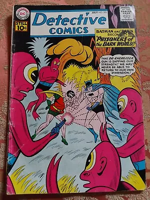 Buy Detective Comics #293. July 1961. Dc. Vg + Batman! Martian Manhunter! Aquaman! • 20£
