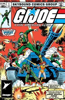 Buy G.I. Joe A Real American Hero #1, Larry Hama Cut, NM 9.4, 1st Print, 2023 • 11.82£