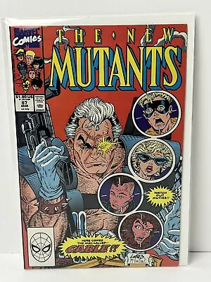 Buy The New Mutants #87 Marvel Comics 1990 Copper Age Boarded, Color • 117.95£