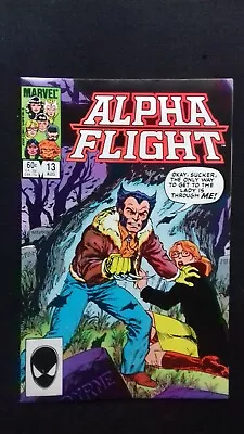 Buy ALPHA FLIGHT #13   (1984  Marvel Comics)   WOLVERINE     VFn   (8.0) • 3.99£