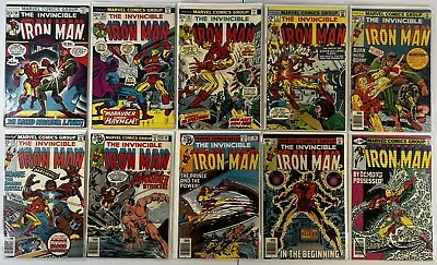 Buy Iron Man #60-137 RUN 120 121 122 Marvel 1973 Lot Of 15 HIGH GRADE VF-NM • 183.38£