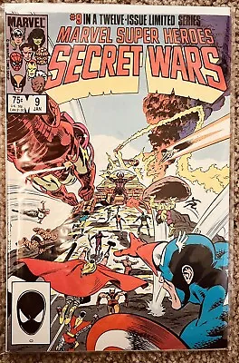 Buy SECRET WARS #9 (Marvel, 1984)-Marvel Super Heroes • 7.16£