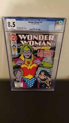 Buy Wonder Woman #70 DC Comics 1993 White Pages CGC 8.5 • 19.76£