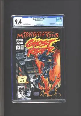 Buy Ghost Rider #v2 #28 CGC 9.4 Gatefold Centerfold Poly Bag Removed 1992 • 32.01£