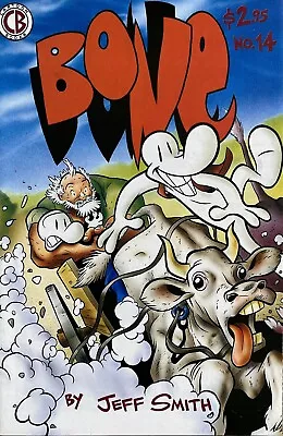 Buy Bone 14 Cartoon  Books 1994 - 1st Print - Rare Jeff Smith VF • 5.95£