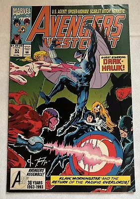 Buy Avengers West Coast  # 93 - Marvel Comics • 1.99£