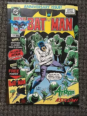 Buy Batman Monthly #11 1989 DC / London Editions Magazines  • 4.70£