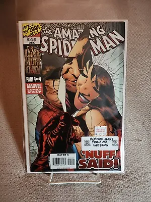 Buy Amazing Spider-Man #545 (2007 Marvel) Peter & MJ Wedding Erased By Mephisto  • 11.85£