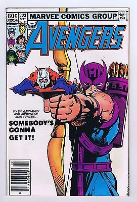 Buy Avengers #223 Newsstand Variant 1982 VF Complete Marvel Comics • 37.94£