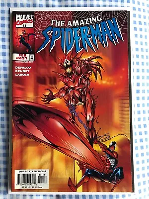 Buy Amazing Spider-Man 431 (1998) Carnage & Silver Surfer App • 25.99£