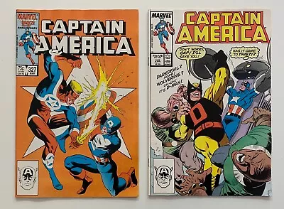 Buy Captain America #327 & 328 Comics (Marvel 1987) 2 X FN- & FN/VF Issues • 22.50£