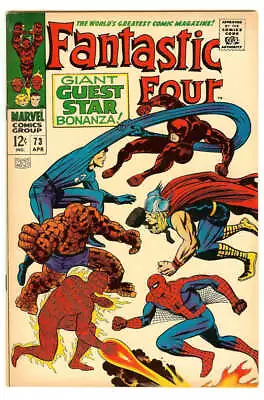 Buy Fantastic Four #73 6.5 // Jack Kirby Cover Marvel Comics 1968 • 92.50£