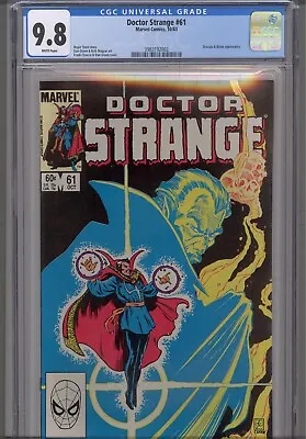 Buy Doctor Strange #61 CGC 9.8 1983 Marvel Comics Dracula & Blade App • 130.10£