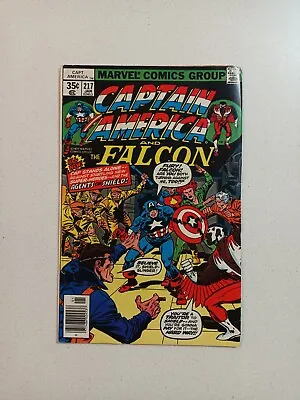 Buy Captain America #217 | VG/FN 5.0 | 1st Appearance Of Marvel Boy / Quasar! | 1978 • 30.38£