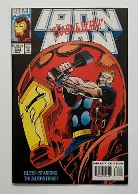 Buy Iron Man #304 KEY 1st App Hulkbuster Armor Cameo (Marvel 1994) VF Issue. • 34.50£
