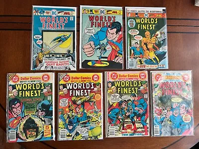 Buy World's Finest 7 Issue Lot Bronze Age  #234, 236, 239, 244, 245, 246, 253 • 40.54£