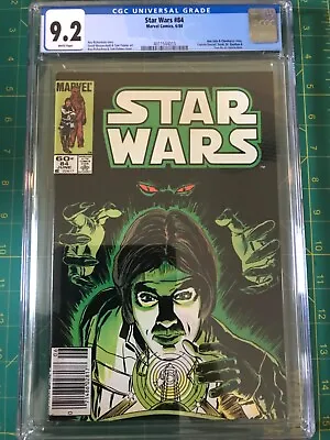 Buy Star Wars #84 Cgc 9.2 Han Solo Story Richardson Story Oover Palmer Art Newsstand • 59.27£