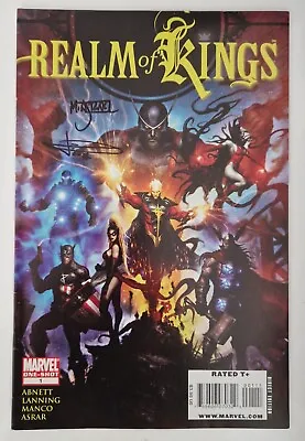 Buy Realm Of Kings #1 (Marvel Comics 2010) [Nova, GOTG] Signed By Asrar & Manco • 20£