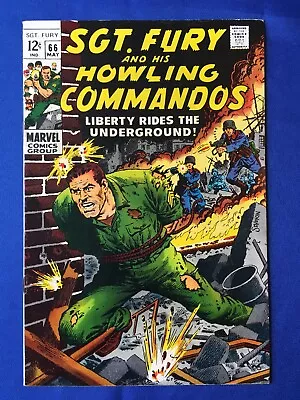 Buy Sgt. Fury And His Howling Commandos #66 VFN (8.0) MARVEL ( Vol 1 1969) (C) • 18£
