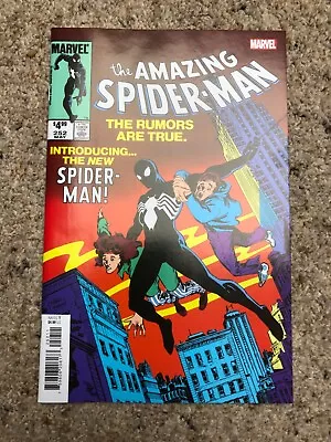 Buy Amazing Spider-Man 252 Facsimile Edition Issue First Black Costume Marvel Comics • 10£