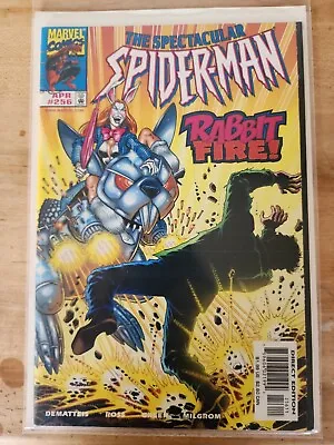 Buy The Spectacular Spiderman Rabbit Fire April #256 • 1.50£