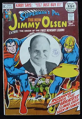 Buy Superman’s Pal New Jimmy Olsen #141 Self Portrait Of Jack Kirby 1971 FN+ 6.5 • 11.75£