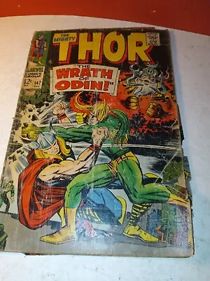 Buy THE MIGHTY THOR # 147 (1967) - Loki! Odin's Wrath! - Marvel  Silver Age Classic! • 16.63£