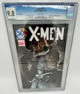 Buy X-Men 17 - Fantastic Four 50th Anniversary Variant Cover - Marvel 2011 - CGC 9.8 • 26.08£